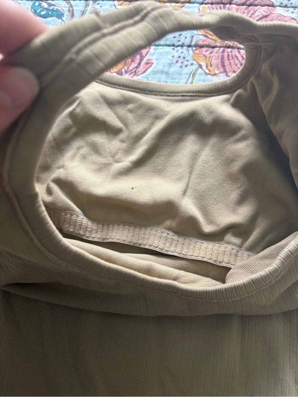 DSG Olive Racerback Tank Top - Picture 4 of 6